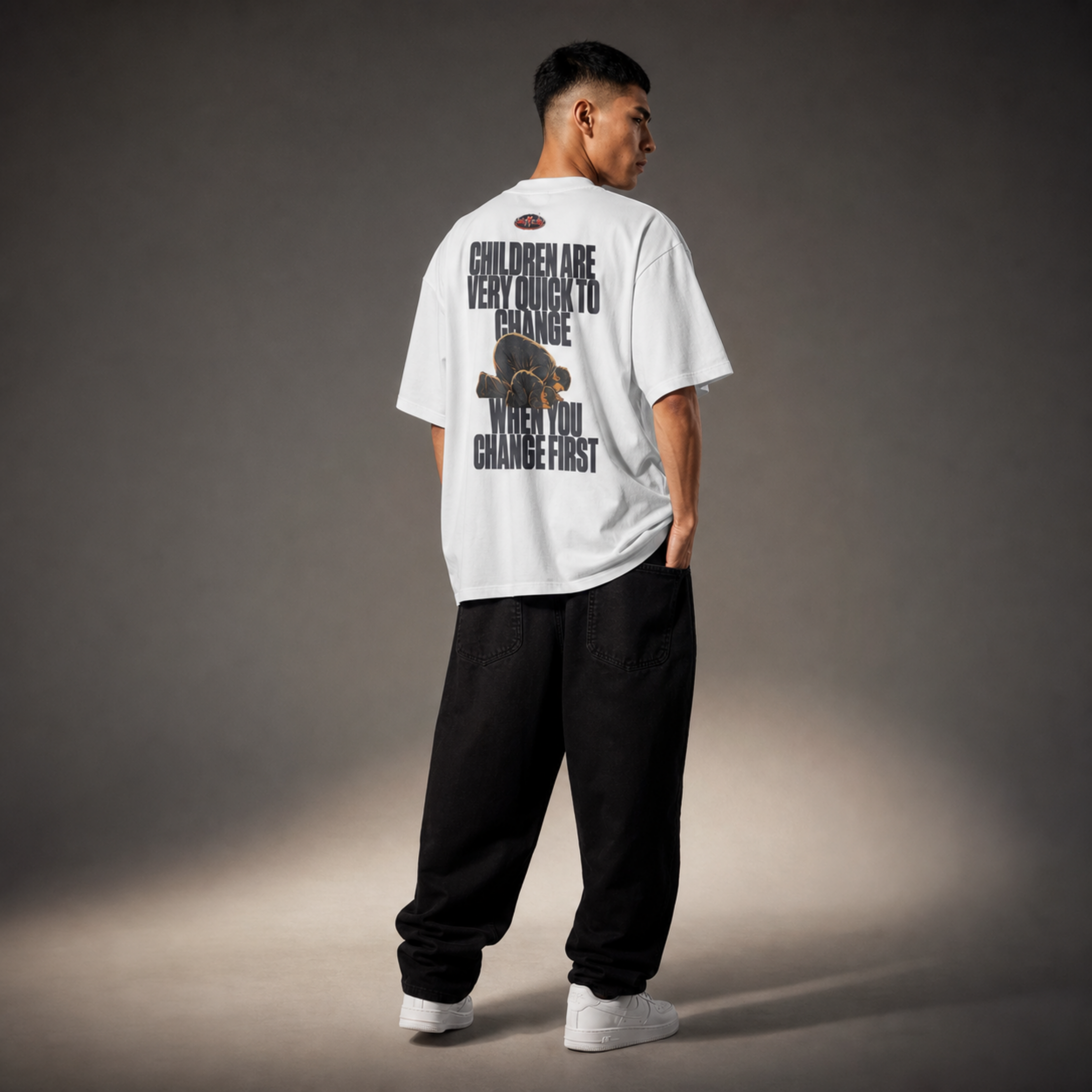 Change First Oversized T Shirt