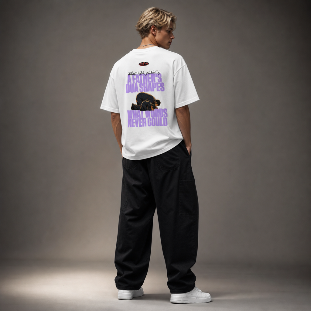 Father's Dua Shapes Oversized T Shirt
