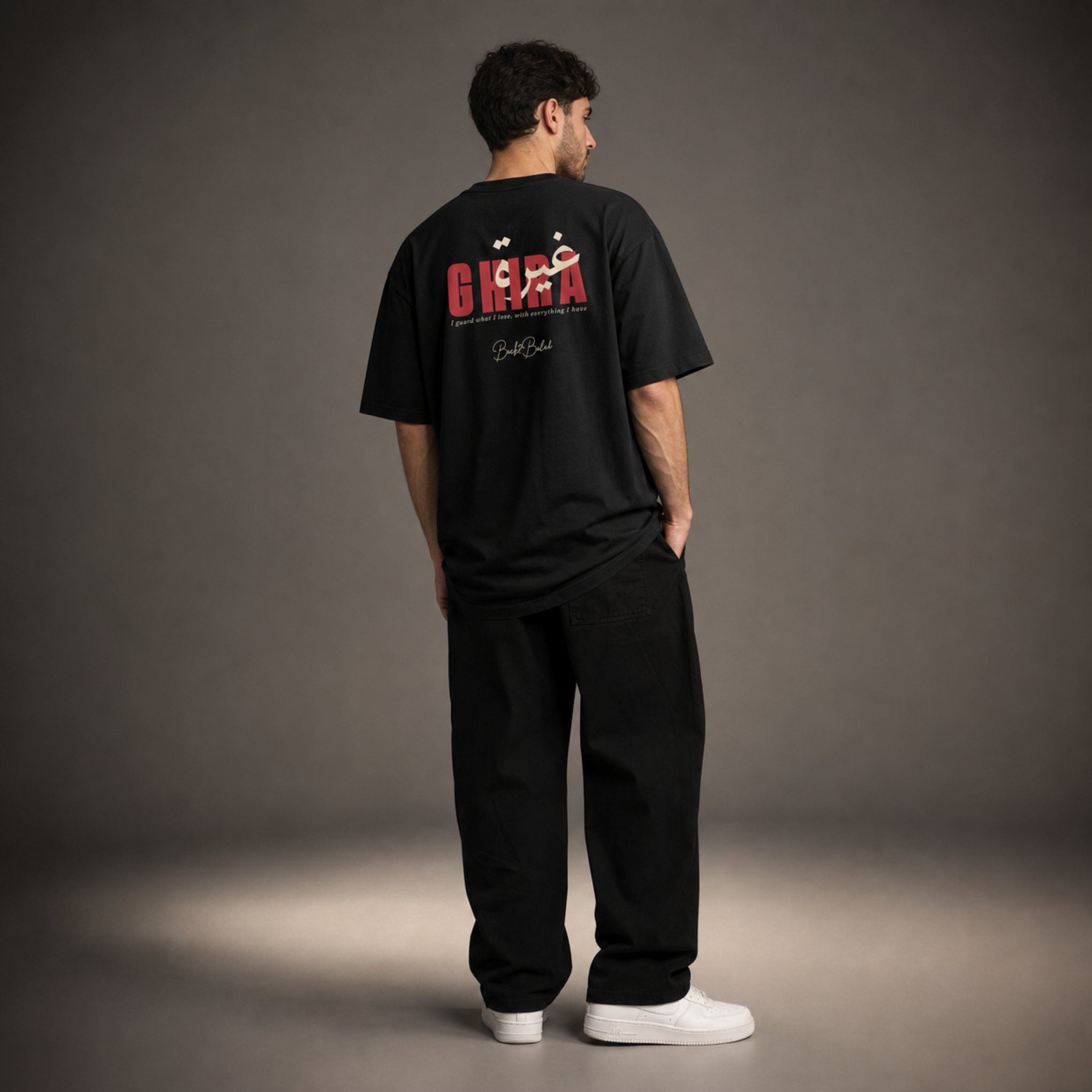 Ghira Oversized Baumwolle T Shirt