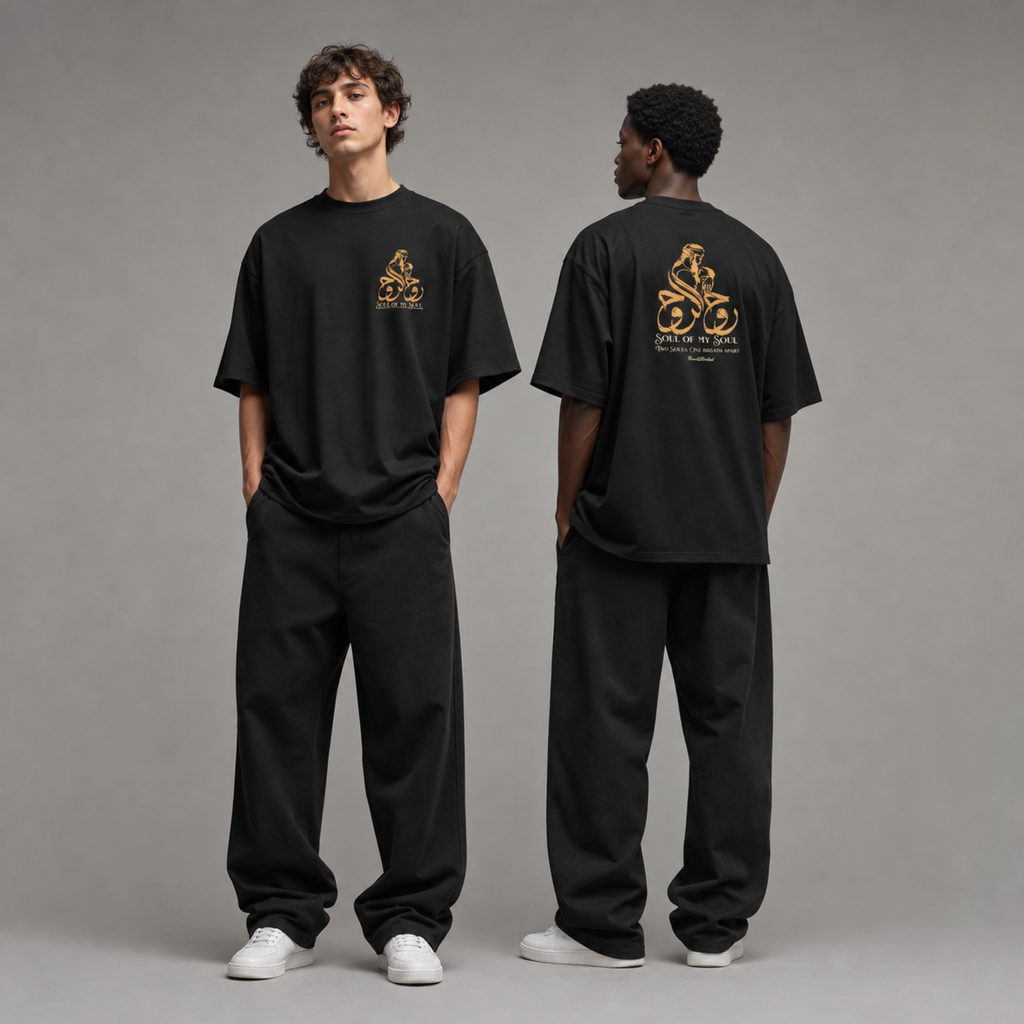 Soul of my Soul Oversized Baumwolle T Shirt