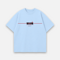Gharib x Stranger Oversized Baumwolle T Shirt