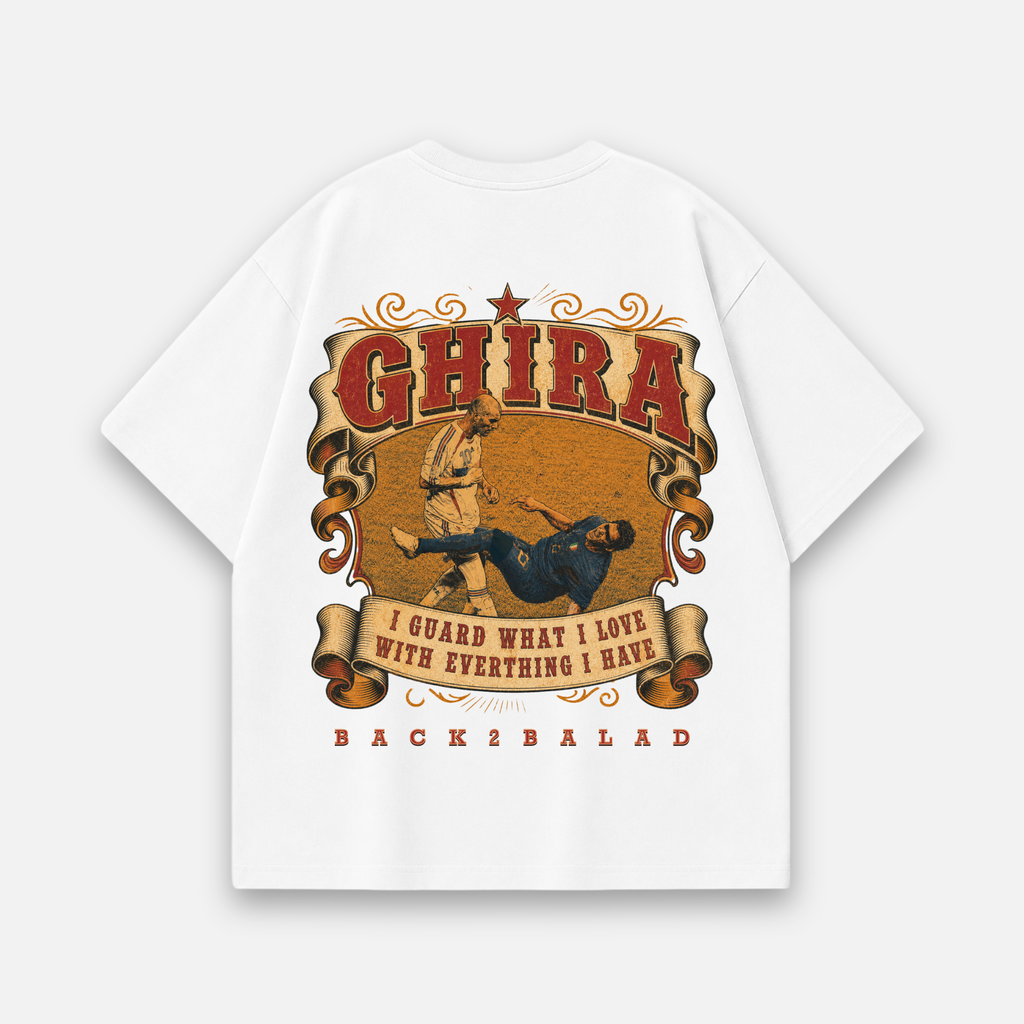 Headbut x Ghira Oversized Baumwolle T Shirt