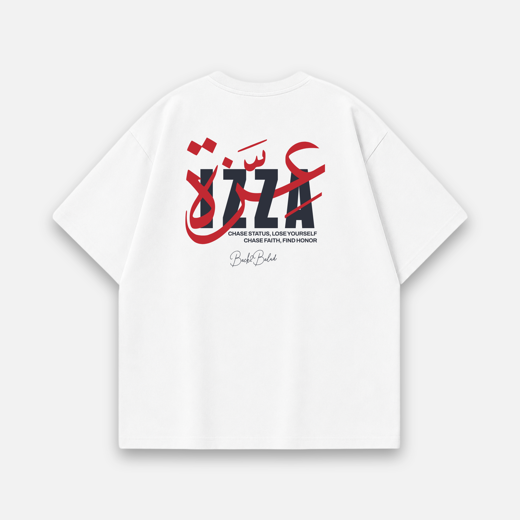 Izza x Honor Oversized Baumwolle T Shirt