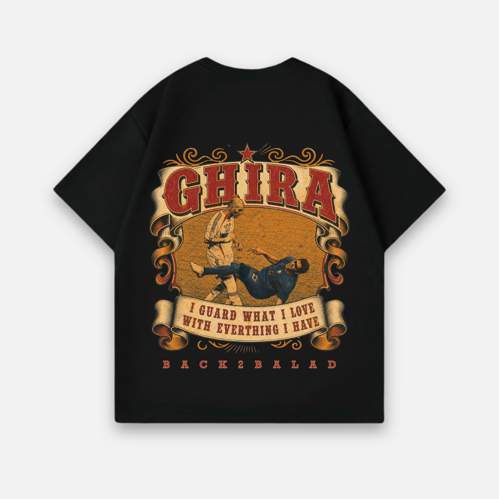 Headbut x Ghira Oversized Baumwolle T Shirt