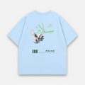 Salam x Peace Oversized Baumwolle T Shirt