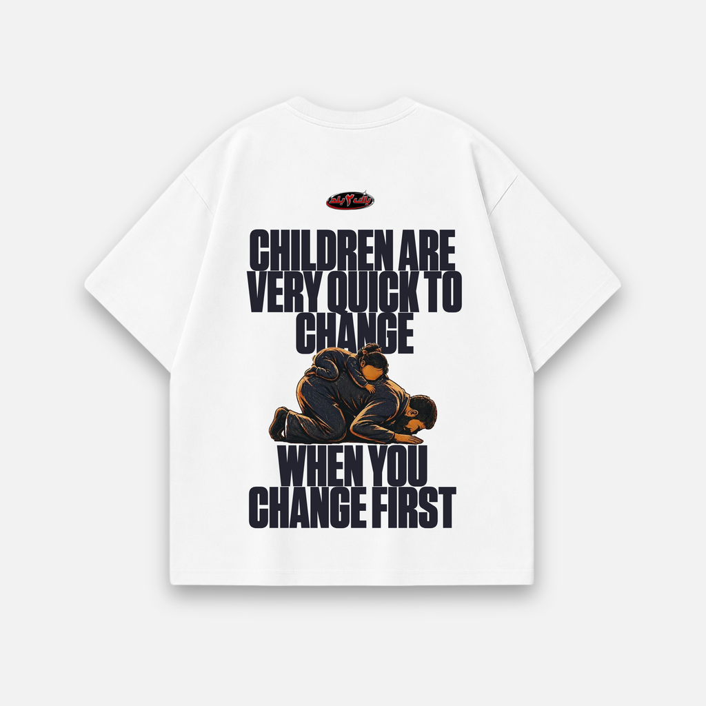 GIRL CHANGE OVERSIZED T SHIRT